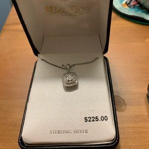 Genuine diamond necklace